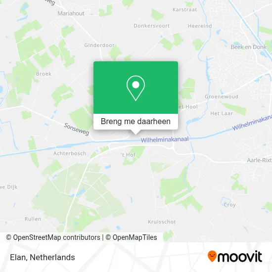 Elan kaart