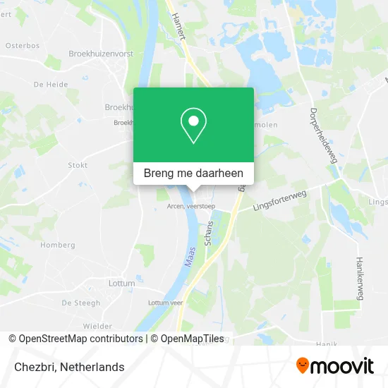 Chezbri kaart