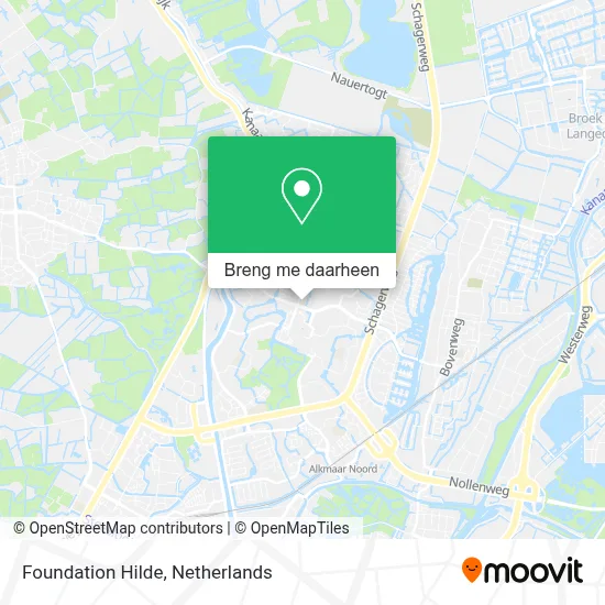 Foundation Hilde kaart