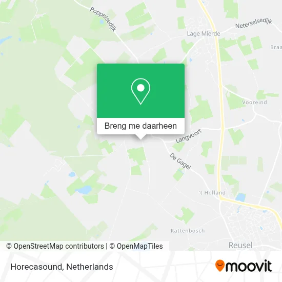 Horecasound kaart