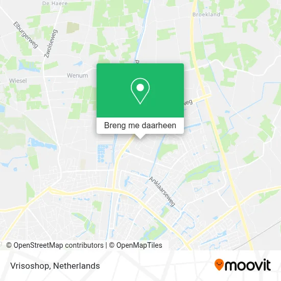 Vrisoshop kaart