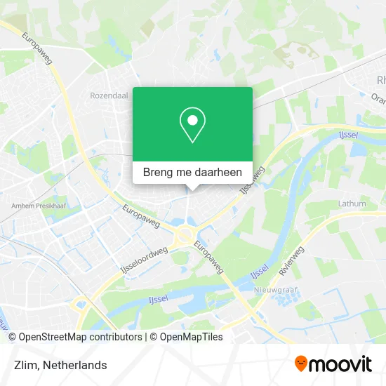 Zlim kaart
