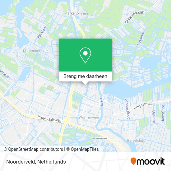 Noorderveld kaart