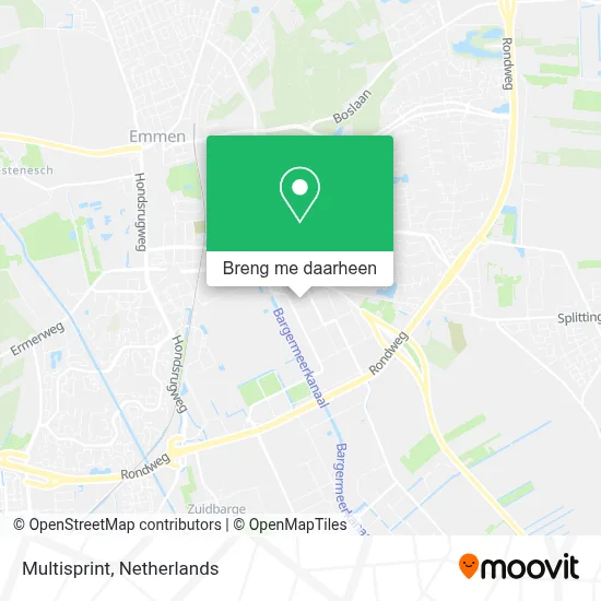 Multisprint kaart