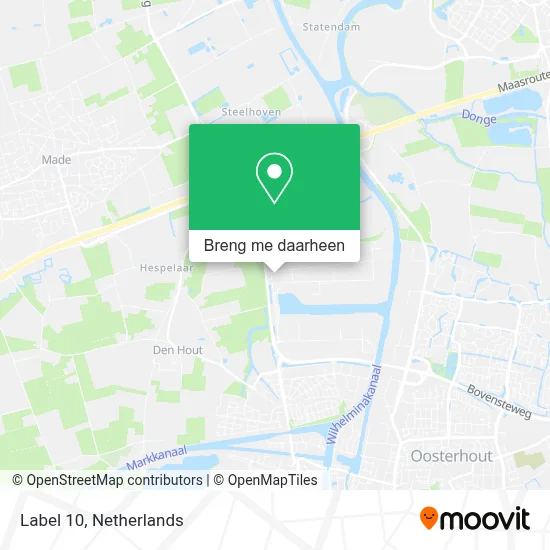 Label 10 kaart