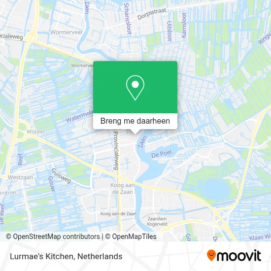 Lurmae's Kitchen kaart