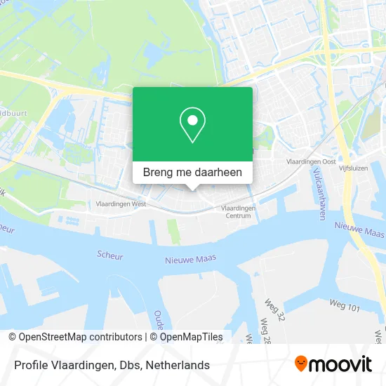Profile Vlaardingen, Dbs kaart