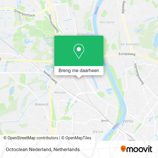Octoclean Nederland kaart