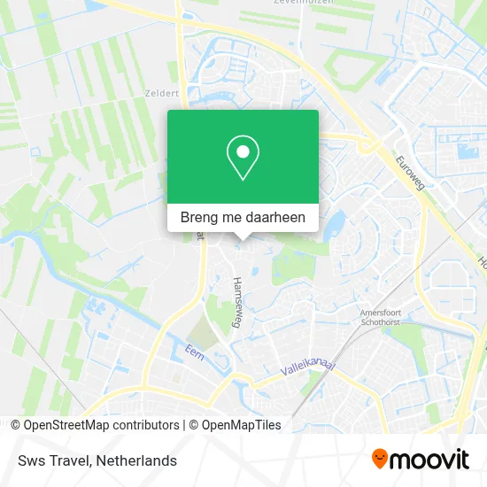 Sws Travel kaart