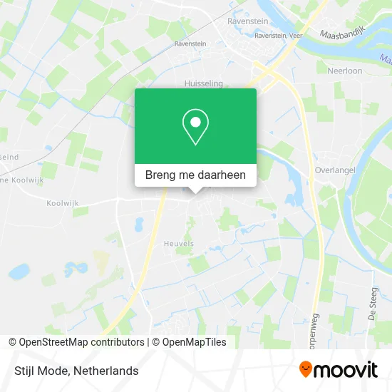 Stijl Mode kaart