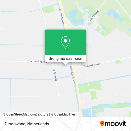 Droogwand kaart