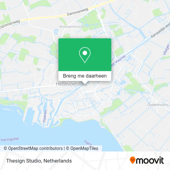 Thesign Studio kaart