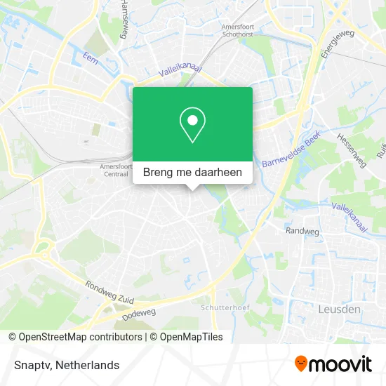 Snaptv kaart