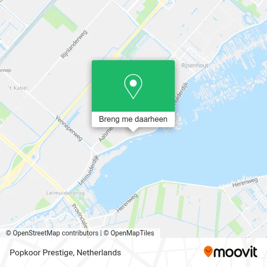 Popkoor Prestige kaart