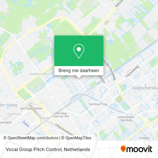 Vocal Group Pitch Control kaart