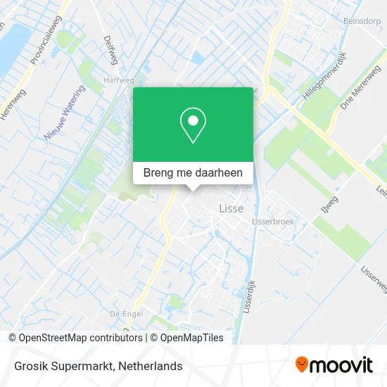 Grosik Supermarkt kaart