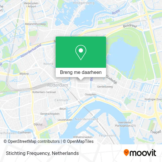 Stichting Frequency kaart