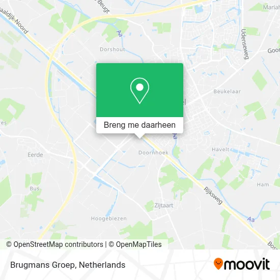 Brugmans Groep kaart