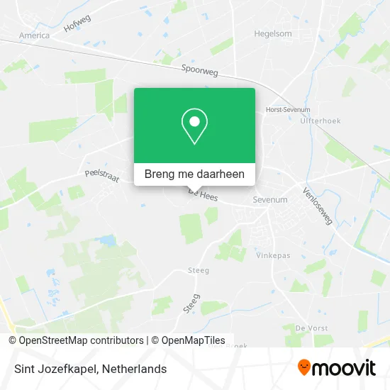 Sint Jozefkapel kaart