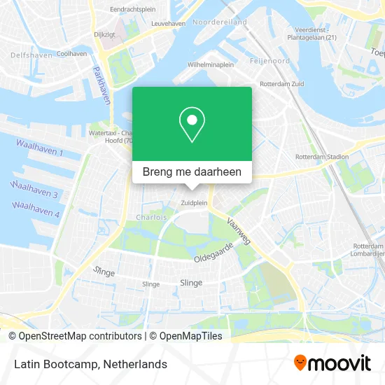 Latin Bootcamp kaart