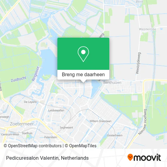 Pedicuresalon Valentin kaart