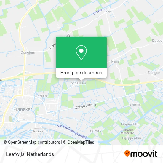 Leefwijs kaart
