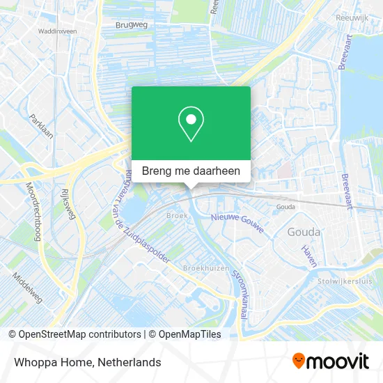 Whoppa Home kaart