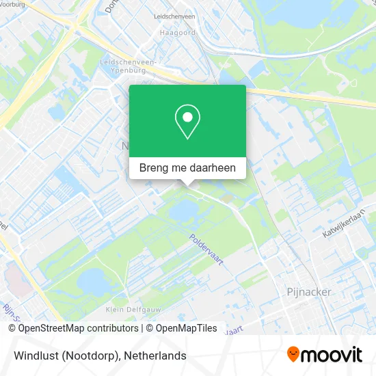 Windlust (Nootdorp) kaart
