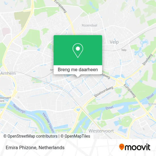 Emira Phizone kaart