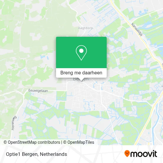Optie1 Bergen kaart