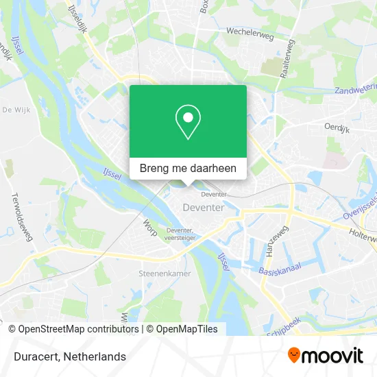 Duracert kaart