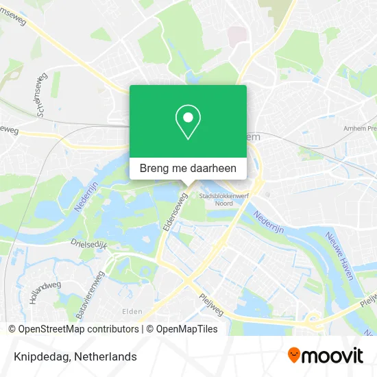 Knipdedag kaart