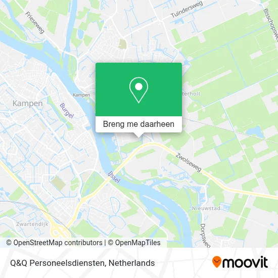 Q&Q Personeelsdiensten kaart