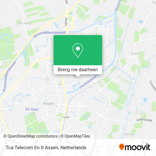Tca Telecom En It Assen kaart