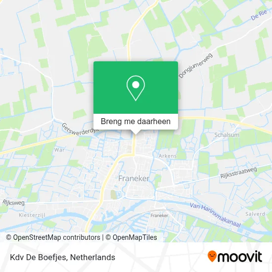 Kdv De Boefjes kaart