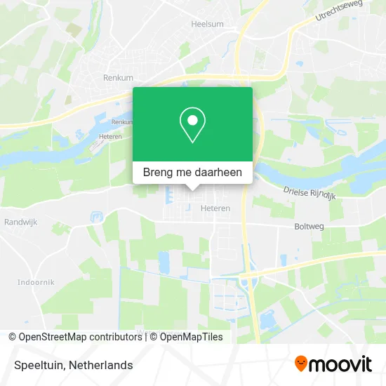 Speeltuin kaart