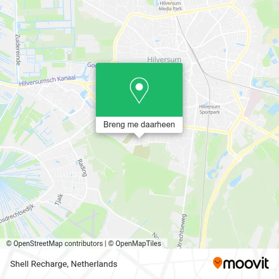 Shell Recharge kaart