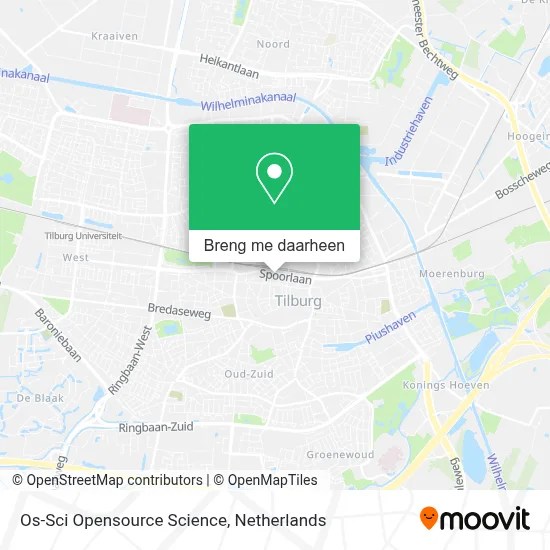 Os-Sci Opensource Science kaart