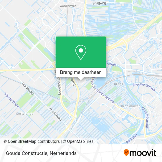 Gouda Constructie kaart