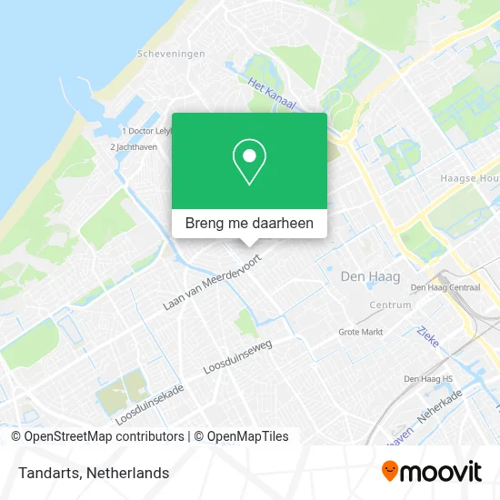 Tandarts kaart