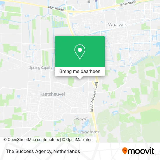 The Success Agency kaart