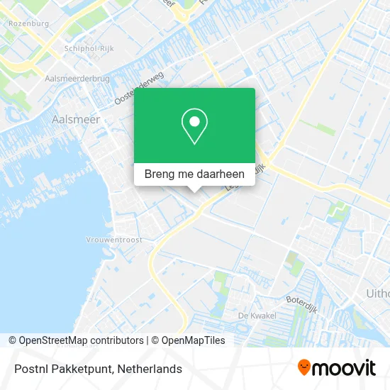 Postnl Pakketpunt kaart