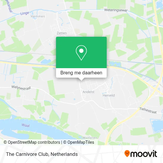 The Carnivore Club kaart