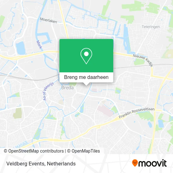Veldberg Events kaart