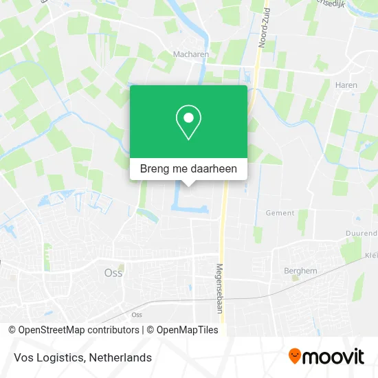 Vos Logistics kaart