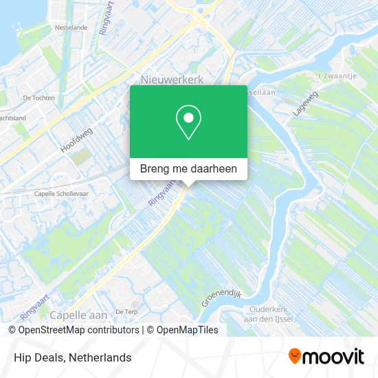 Hip Deals kaart