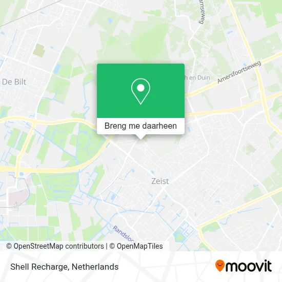 Shell Recharge kaart