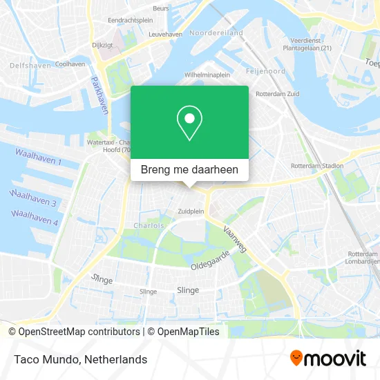 Taco Mundo kaart