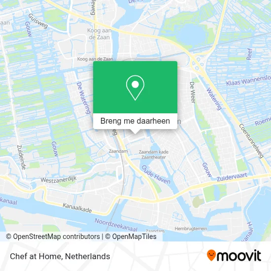 Chef at Home kaart