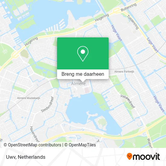 Uwv kaart